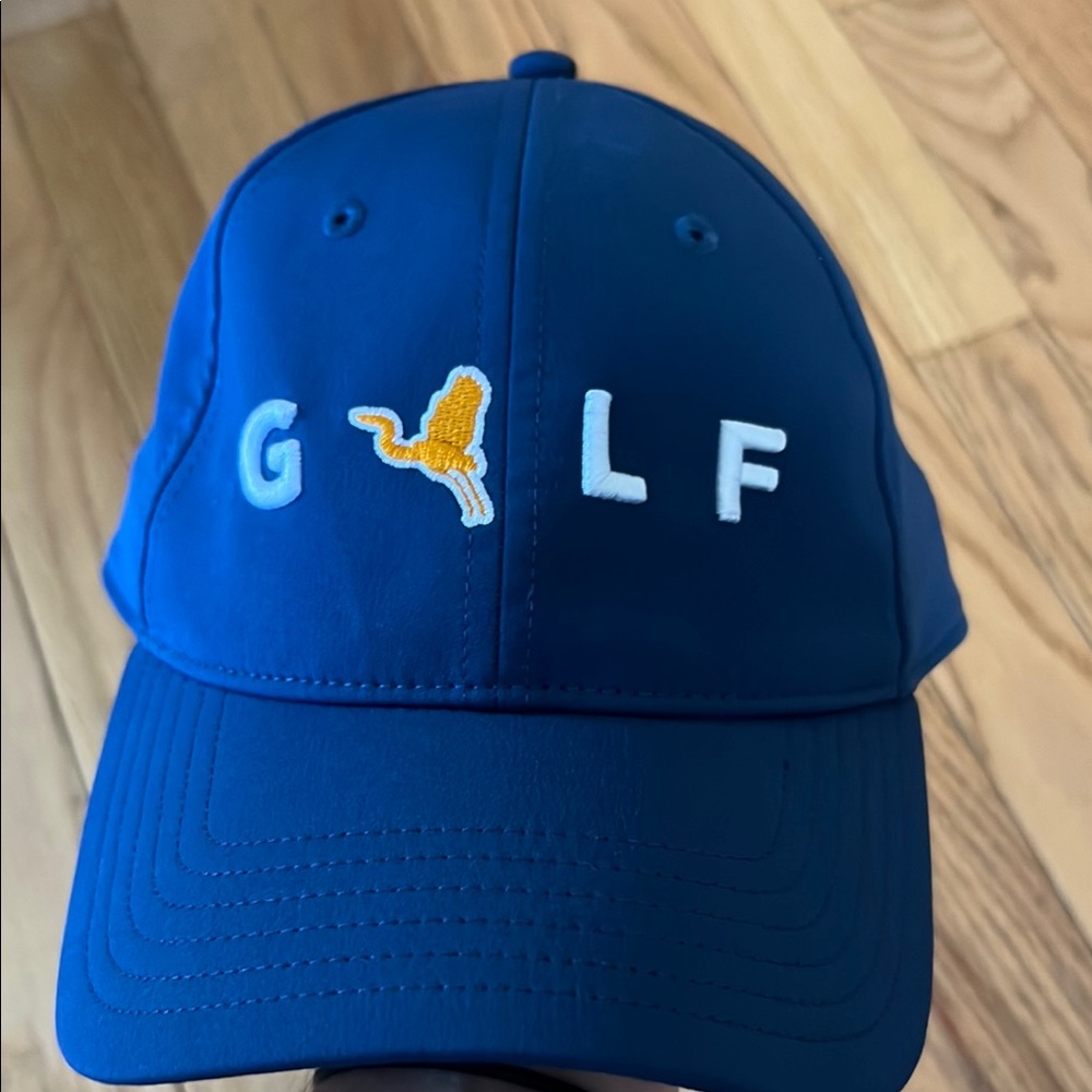TaylorMade Black and Blue Golf Cap